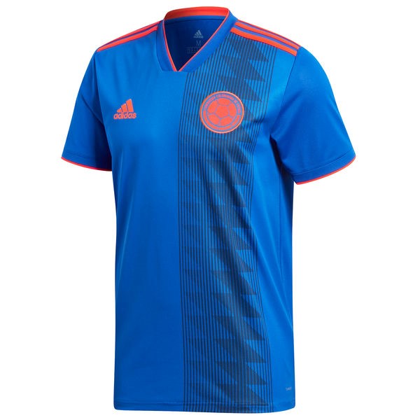 Tailandia Camiseta Columbia 2ª 2018 Azul